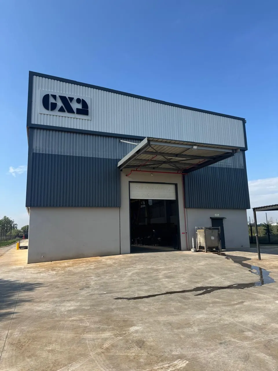 GX2 Group manufacturing facility exterior in Jet Park, Boksburg